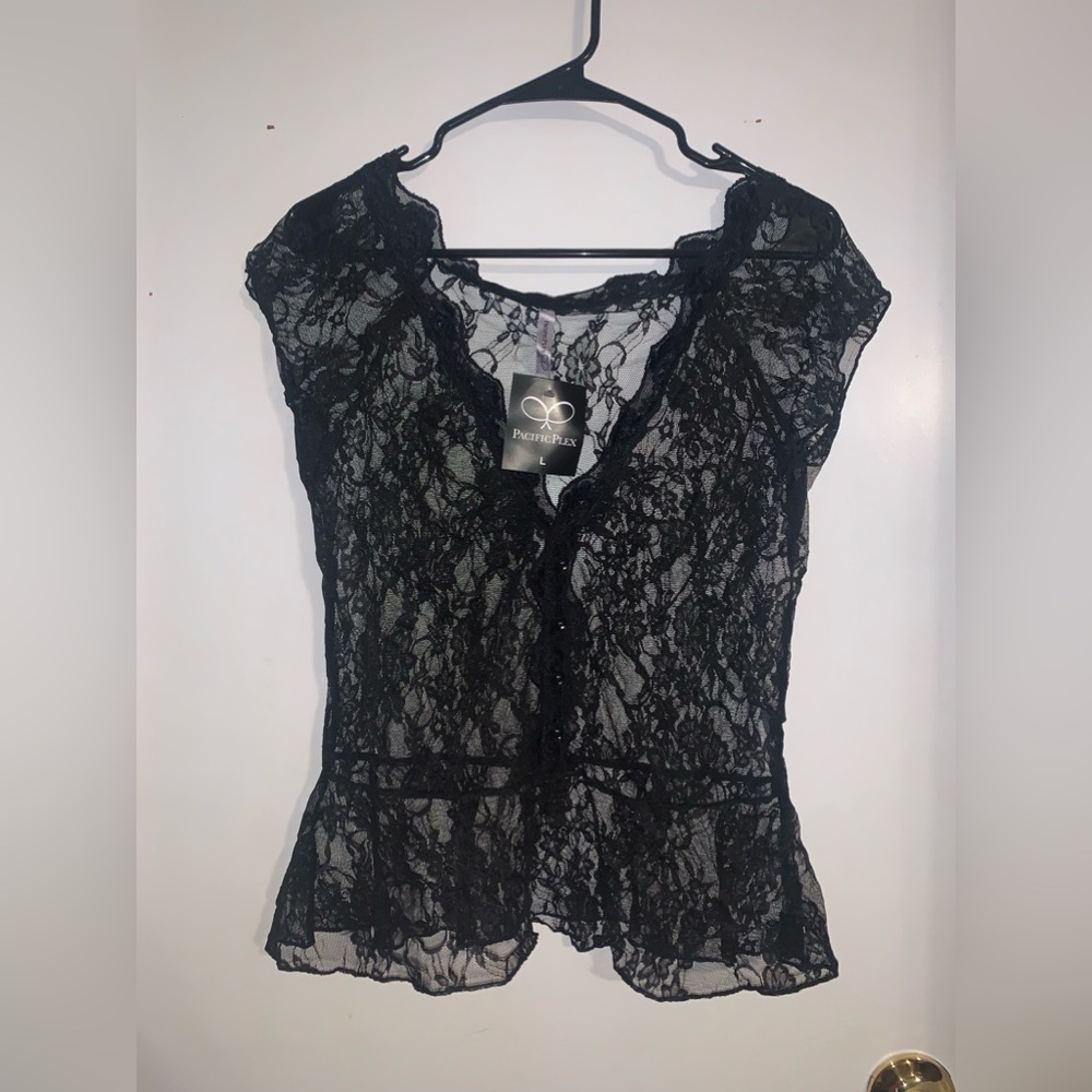 PacificPlex Sheer Top size L